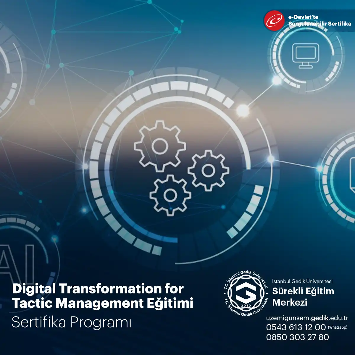 Digital Transformation for Tactic Management Eğitimi 